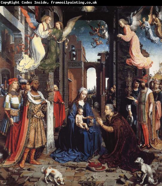 Jan Gossaert Mabuse THe Adoration of the Kings